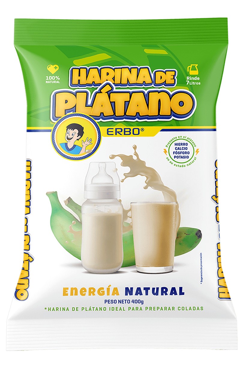 HARINA DE PLÁTANO ERBO